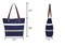 Shoulder Tote Bag Purse Top Handle Satchel Handbag For Women Work College Travel Business Shopping Casual (Blue) Upgraded